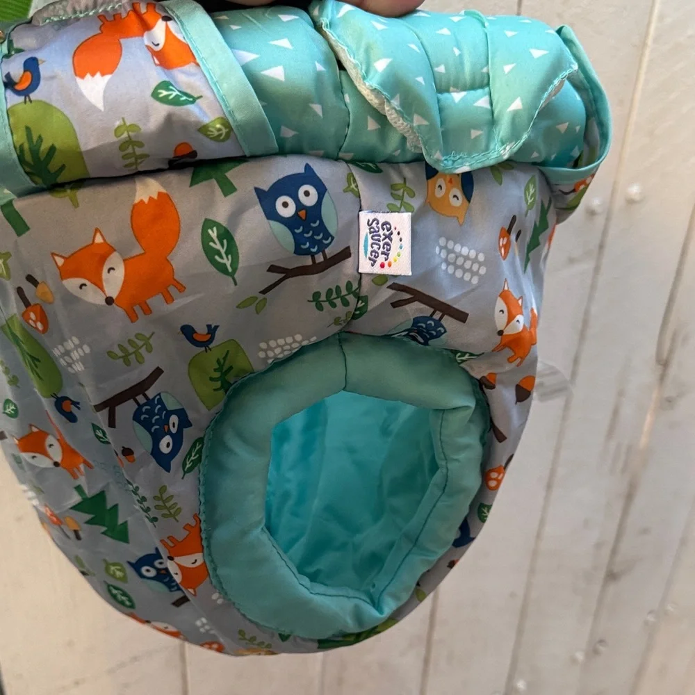 Playful Forest Print Diaper Cover